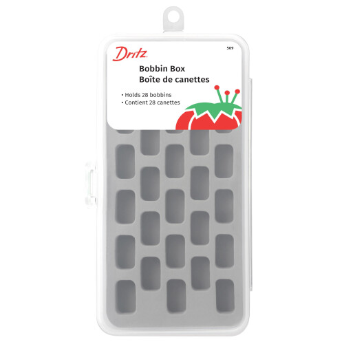 Dritz, Caja de 28 Bobinas, Transparente