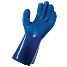 Working Hands PVC Coated Heavy Duty gummihandsker til h?ndtering af kemikalier og opvask R?d|r?d Medium (pakke med 1)