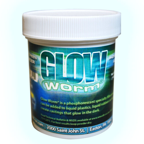 Glow Worm - Poudre phosphorescente - 6 onces (bleu-vert)