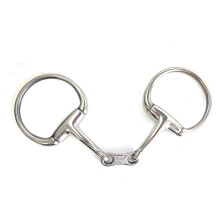 AJ Tack French Link Kaareva Eggbutt Snaffle Bit