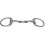 AJ Tack French Link Curved Eggbutt Snaffle Bit 4