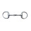 AJ Tack French Link Curved Eggbutt Snaffle Bit 3