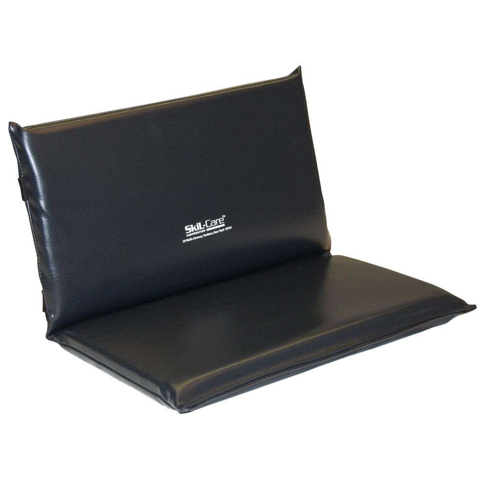 Skil-Care One-Piece Econo Footrest Extender With 1 Inch Foot Pad Durable Vinyl Cushioned Support For Wheelchair Leg Positioning Fits 16""""-18"""" Wh
