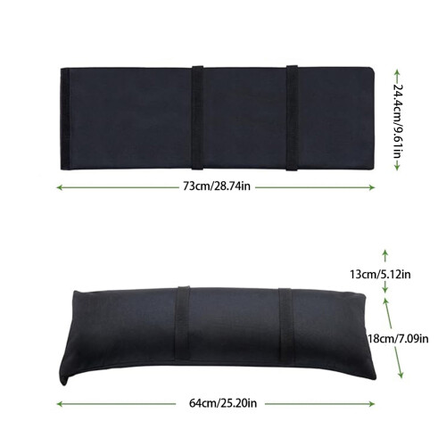 2Pcs Sand Fillable Base Weights for Securing Patios Umbrellas 1