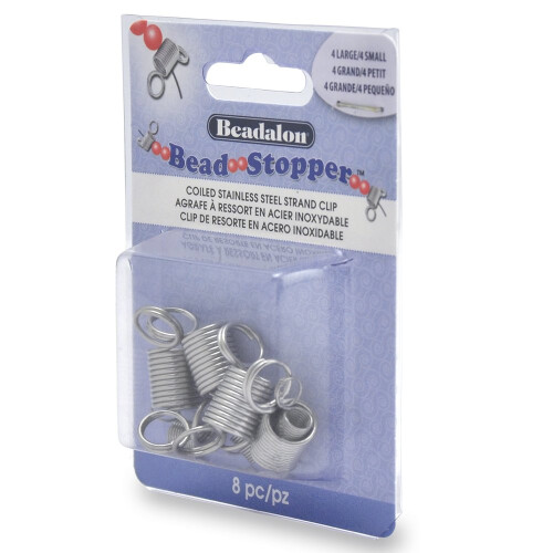 Beadalon Bead Stopper Clamp Pack of 8,