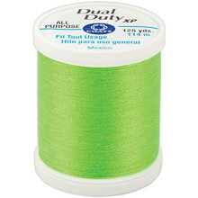 Coats Thread & Zippers Dual Duty XP Allzweckfaden 125-Yard Neongrün