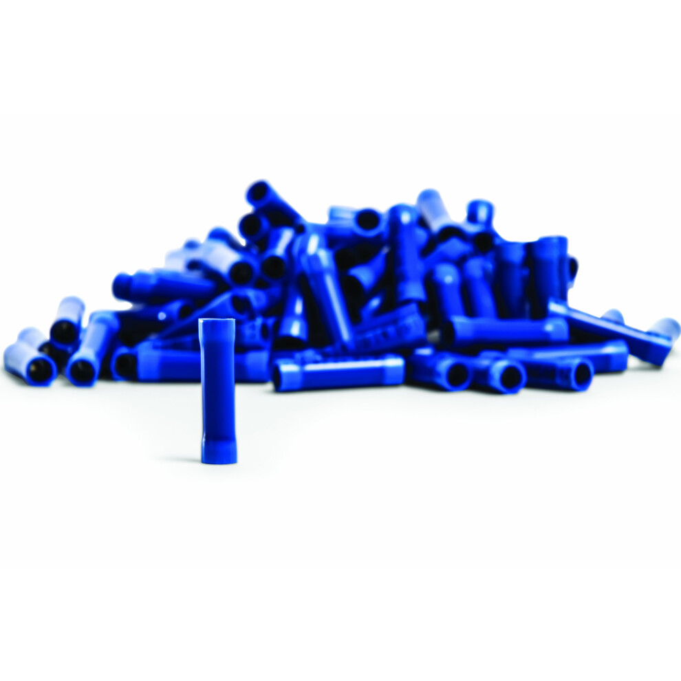 Camco 63489 16-14 Awg Vinyl Insulated Butt Connector - Pack Of 100 014717634885