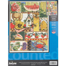 Janlynn 171495 Kit punto croce contato 11""X14"" montaggio estivo (14 conteggi)