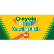 Crayola Färgglada Ritkritt CHALK,DRAWING,144/ST,AST 63134 (4-pack)