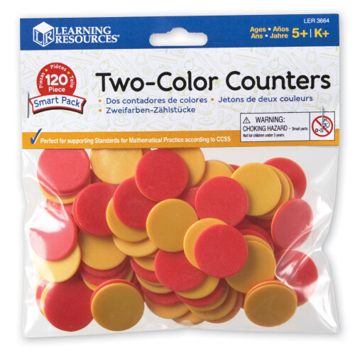 Learning Resources Learning Resources 2-Colour Counters - Set of 120 1