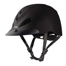 Troxel Liberty Casque d'quitation ultralger profil bas et rglable, quipement d'quitation de scurit, taille L (7-1/4 - 7-1/2) Noir Durate