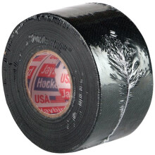 Jaybird & Mais Zwarte Katoenen Hockeytape, 1" x 25 yards (2-Pack)