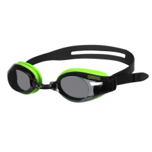 Zoom X-fit Swimming Goggles, Unisex Adult, Green/Smoke/Black, One Size