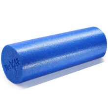 Yes4All Rodillo de espuma de PE redondo, mediano y firme para pilates, yoga, estiramiento, ejercicios de equilibrio y ncleo, 18 pulgadas, azul