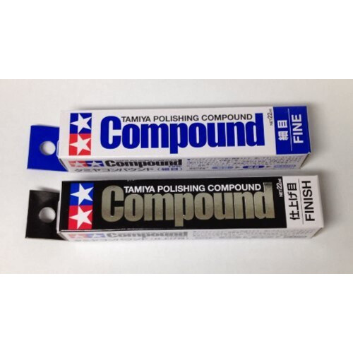 Tamiya TAMIYA Polierpaste Fine und Finish SET