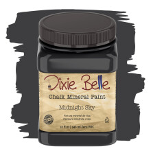 Dixie Belle Paint Company krtafnyu btorfestk - Midnight Sky (32oz) - matt kk fekete elegns krts svnyi barkcsfestk