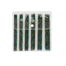 Knit Picks dobbeltspidse strikpindes?t i tr? (Caspian 6"""")