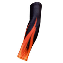 Fattoria Sportiva NOVIT?! Manicotto a compressione per il braccio che assorbe l'umidit? (Fiamme/Fire Youth Large)