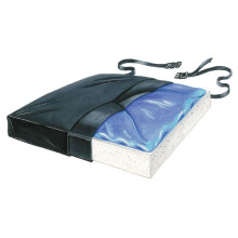 X-Cushion Gel-Foam Skil-Care s potahem s nzkm strihem 20"""" x 16"""" H x 2,5"""" H Poltr sedku invalidnho vozku s odlehcenm tlaku Odoln proti v