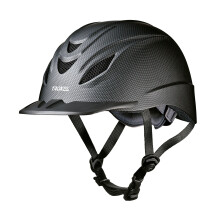 Troxel Intrepid Selle Casque d'quitation  profil bas rglable Design quipement d'quitation de scurit Petit (6-5/8-7) Carbone