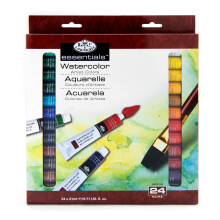 Watercolor Paints 21ml 24/Pkg-Assorted Colors