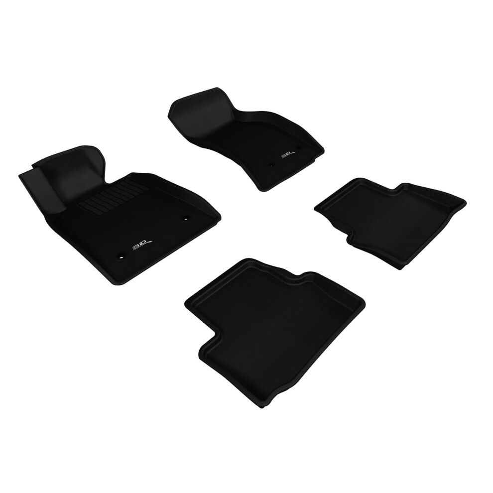 3D Maxpider L1cd00601509 Cadillac Ats 2013-2014 Kagu R1 R2 Floor Mat Black 842132064310