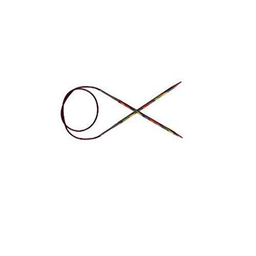 KnitPro 40 cm x 3.25 mm Symfonie Fixed Circular Needles, Multi-Color 2