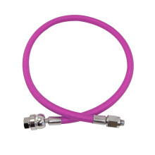 XS Scuba Miflex DS (Dual Swivel) LP slanger - Pink