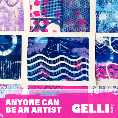 Gelli Arts 6 x 6-inch Gel Printing Plate 1