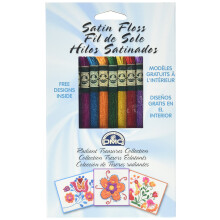 DMC Satin Floss Collection Pack 8.7yd 8/Pkg-Radiant Treasures 1008FPK1