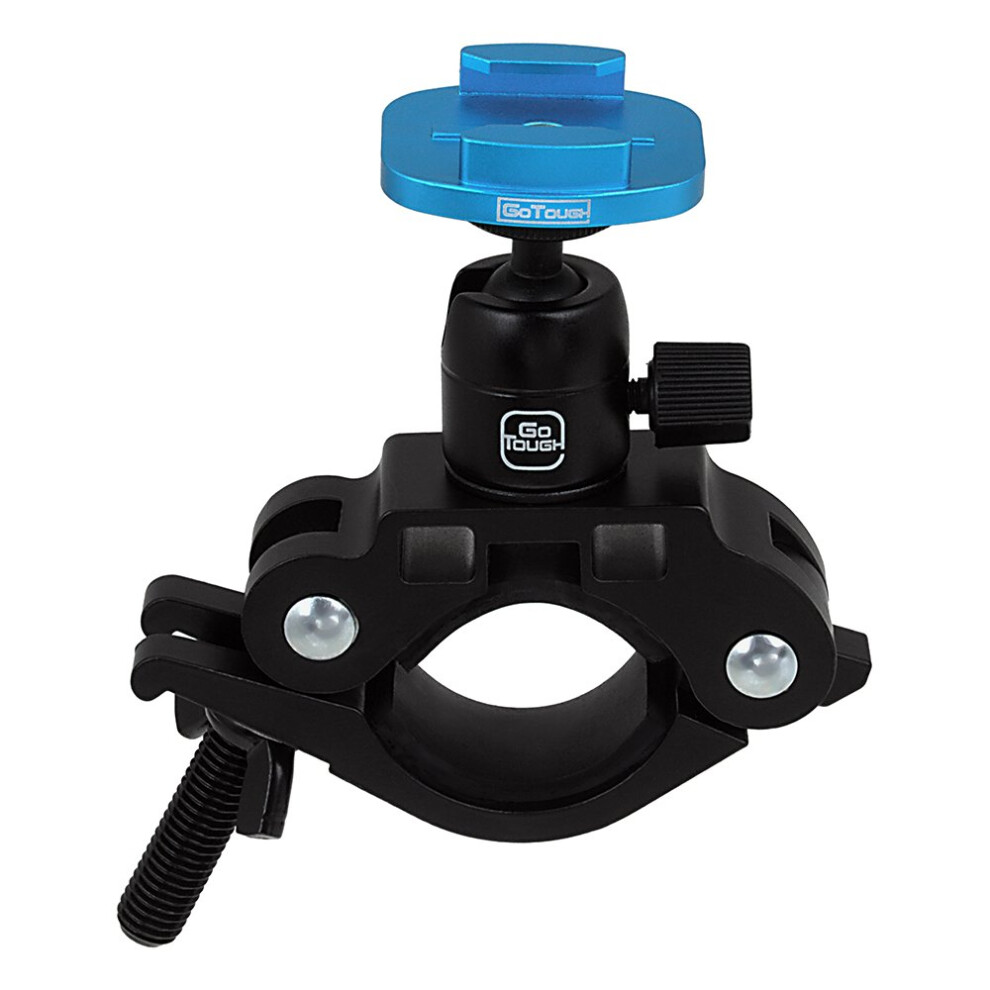 Fotodiox Pro Gotough Racing Mount For Roll Cage And Bars Motorcycle Front Forks And Handlebars Up To 2.1"""" Diameter - Compatible With Gopro Hero 1/ 847372030149