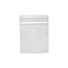 Dazzling Displays 2 Mil 1,5"" x 2"""" doorzichtige hersluitbare polybags met ritssluiting - doos van 1000
