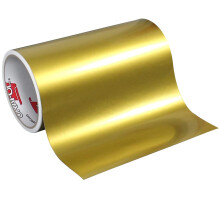 Metalliskt guld glnsande 12"" x 10 fot rulle Oracal 651 Permanent sjlvhftande vinyl fr hantverksskrare stansar och vinylskyltskrare