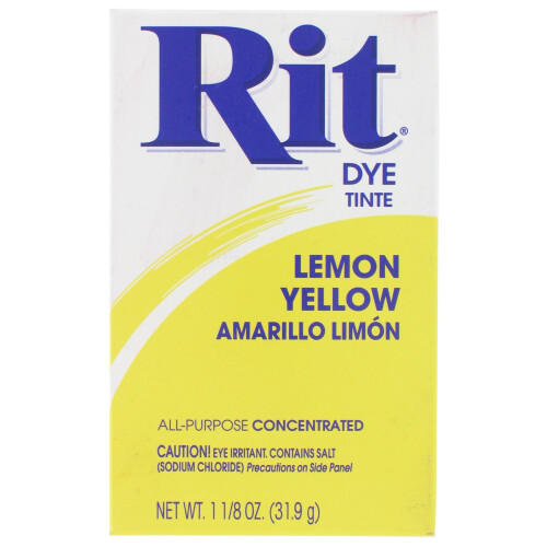 Rit 1 1 Oz Gelbe Rit Pulverfarbe