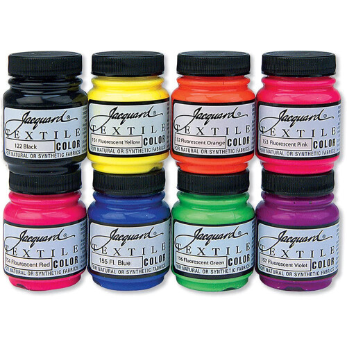 Textile 8 Fluorescent Color Set