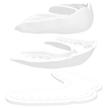 Shock Doctor Slim Bouclier Buccal 2.4mm. Microfit pour Football, Hockey, Lacrosse, Baseball, Softball, Basket et Plus.