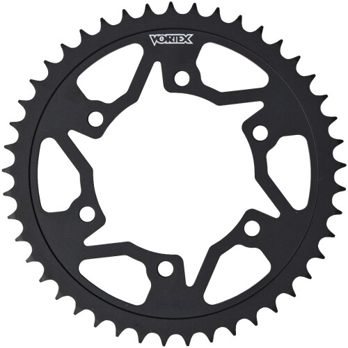 VORTEX Vortex 435S-48 sort 48-tands 520-pitch st?l baghjul