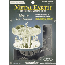 Metal Earth Giostra Kit Modello 3D in Metallo Fascinations