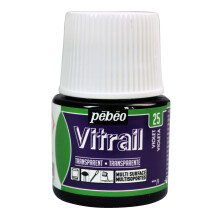 Pebeo Vitrail glas-in-loodeffectverf 45 ml fles - violet
