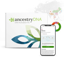 AncestryDNA Genetic Test Kit: Personalized Genetic Results DNA Ethnicity Test Origins & Ethnicities Complete DNA Test