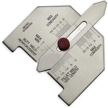 RIVERWELD Calibro automatico delle dimensioni della saldatura per la calibrazione accurata delle saldature di tipo raccordo di testa Controlla il