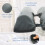 Cuscino viso Max Relax Core Products - Nero 5
