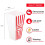 Novelty Place Plastic Red and White Striped Classic Popcorn Containers 3