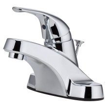 Pfister LG1427000 LAV 42 PI S/C 3H 1HDL LG142-7000 Pfirst Series Grifo de baρo central de control ϊnico de 4 pulgadas en cromo pulido 1,2 gpm