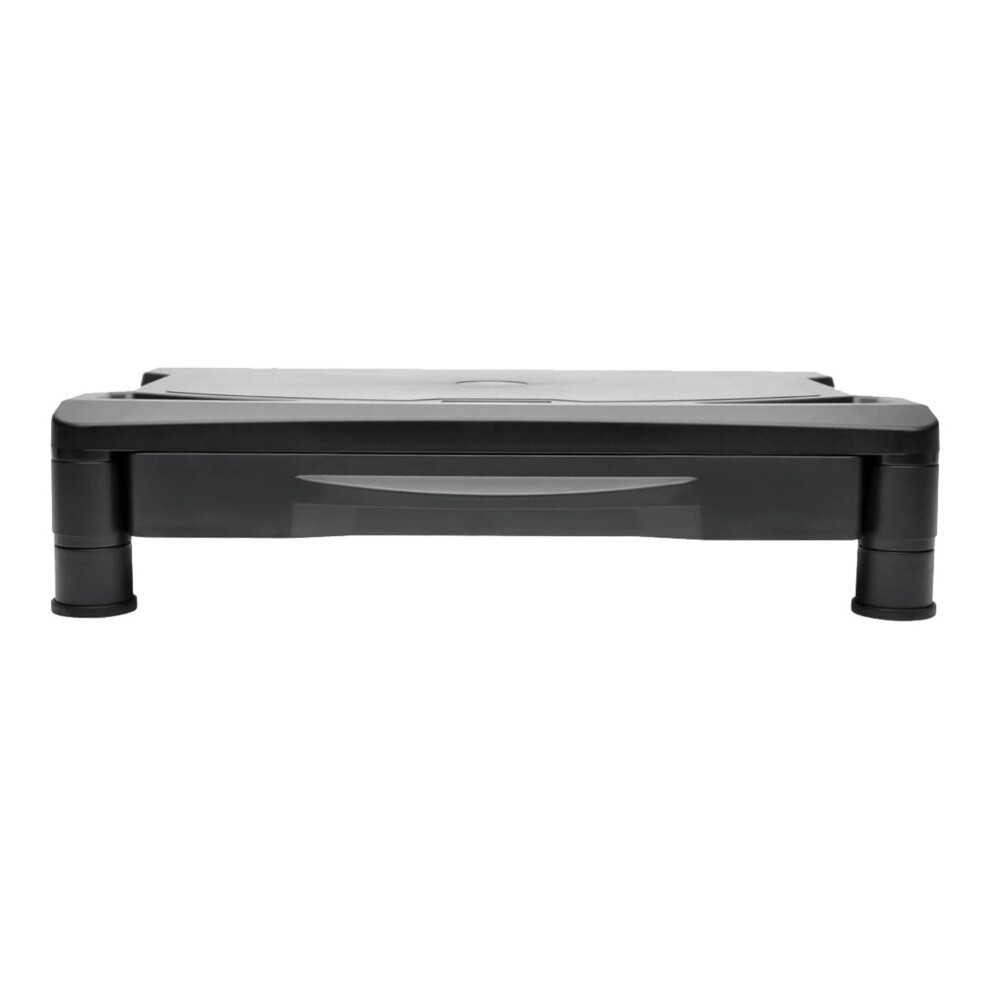 Tripp Lite Lcd Display Tv Monitor Riser Stand W/ Storage Drawer Raises Up To 4.7In.for Monitors Printers Or Laptops (Mr1612d1)