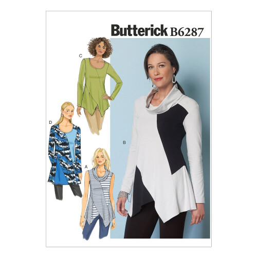 Butterick BUTTERICK PATTERNS B6287 Γυναικείο Τουνίκ, XY (Μικρό-Μεσαίο-Μεγάλο)
