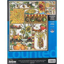 Janlynn 14 Trådar Höstmontage Broderikit, 11-Inch x 14-Inch