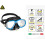 Cressi Perla Snorkelling Mask GreenBlack 2