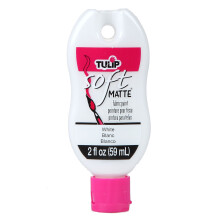 Duncan Tulip Soft Fabric Paint 2oz, Matte White, One Size