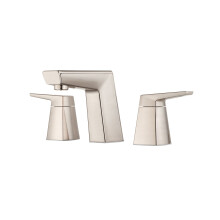 Pfister LG49LPMK Arkitek Rubinetto da bagno diffuso a 2 maniglie da 8 pollici in nichel spazzolato Modello a risparmio idrico